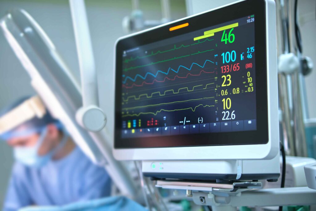 Heart rate ICU equipment